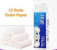 12 Rolls Toilet Paper, 3 Ply Softness Toilet Tissue, Health Toilet Paper Bulk Toilet Paper Charmin Ultra Soft Standard Rolls