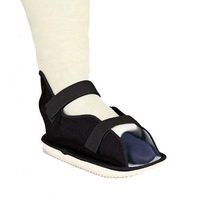 DJO 79-81112 PROCARE Rocker Cast Boot, Black, X-Small, 7.25" Length, 3.5" Width