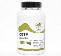 GTF Chromium 200mcg ~ 100 Capsules - No Additives ~ Naturetition Supplements