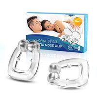 Silicone Magnetic Anti Snore Clip, Stop Snoring Nose Device Professional Sleeping Aid Relieve Snore Breathing Solution for Men Women (2 pcs)