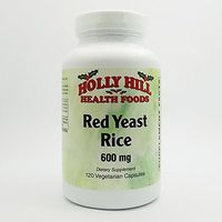 Holly Hill Health Foods, Organic Red Yeast Rice 600 MG, 120 Vegetarian Capsules