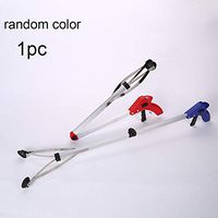 Foldable Claw Trash Pick Up Tool, Metal Handy Grabber Foldable Rubbish Lifter Clamp Long Arm Waste Reaching Stick for the Home and Garden