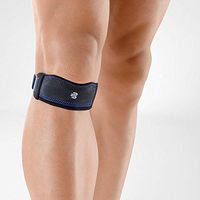 Bauerfeind - GenuPoint - Knee Strap - Support Patella & Patellar Tendon Relief for Runners, Jumpers Knee & Shin Splints - Size 3 - Color Black