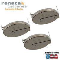 3X Renata CR2032FH1-MFR 3V Lithium Coin Battery HORZ 2-PIN for PC CMOS CHECKSUM Failure Battery State Low, System Options NOT Set, TIME Date NOT Set Display Type Mismatch, Memory Size Mismatch