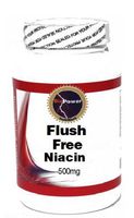 Flush Free Niacin 500mg 100 Capsules # BioPower Nutrition