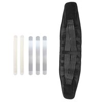 Back Support, Black Breathable Adjustable Abdominal Brace Support Belt for Waist Strain and Pain Relief(M)