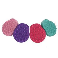 Shampoo Brush, Body Massage Brush with Silicone, Improves Skin's Health and Beauty, Shampoo Scalp Washing Hair Comb Shower Bathing Slimming 4 PCS