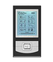 8 Modes Best Muscle Simulator tens EMS nmes Unit Machines Electric Electronic Pulse Massagers for Back Neck Shoulder Knee Legs Body Pain tmj Replacement Pads (Black) HealthmateForever NK8GL