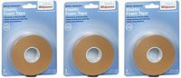 Walgreens Elastic Foam Tape, 1 Inch, 5 YDS, 1 Roll Water-Resistant (Pack of 3)