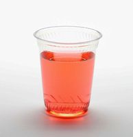 12 oz PLA Corn Plastic Cold Drink Cup by Fabri-Kal Made in USA Case of 1000 pcs