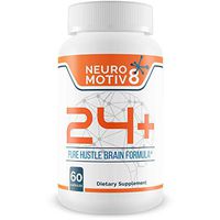 Neuro 24 + Brain Enhancement Formula - Brain Booster - Motiv8 Your Mind with This Pure Hustle Brain Formula Designed to Uplift Your Focus and Support Improved Brain Performance