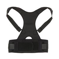 ROSENICE Posture Corrector Clavicle Support Humpback Correction Brace for Men Women - Size M(Black)