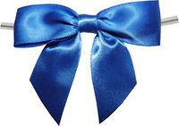 BAYWIND LTD;3" Twist Tie Bows- 100pc (Royal Blue)