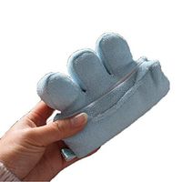 BIHIKI Finger Contracture Cushion,Hand and Finger Exerciser Keeps Fingers Separated, Prevent Finger Festering Rickets Hand Elderly Care for Bed Sores