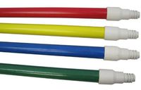 Regal 90507 Fiberglass Handle, 1" Diameter x 60" Length, for Broom and Floor Scrub Brush, Red (Case of 12)