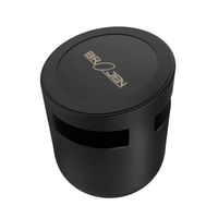 Bluetooth Speaker with Wireless Charger, BROJEN Qi-Standard Wireless Charging Pad Compatible iPhone Xs/XS Max/XR/X/8/Plus, Samsung S9/S9+/S8/S8+/S7/Note 8 and Other Qi-Enabled Devices (Normal, Black)