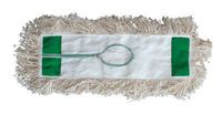 Magnolia Brush Industrial Dust Mop Heads, White Absorbent Cotton Yarn, 24 X 5