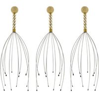 New 3 Pack Scalp Massager - Therapeutic Head Scratcher for Deep Relaxation