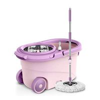 WXQ-XQ Mop and Bucket Cleaning Set Dewatering Basket Can Be Separated 360 Degree Spinning Double Drive Household