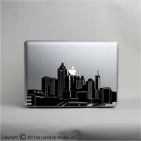 Atlanta skyline laptop skin vinyl decal