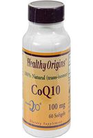 Healthy Origins CoQ10 Kaneka Q10 100 mg 60 Softgels