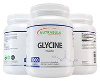 NutraBulk Glycine Amino Acid Powder - 1000 Gram (2.2lbs)