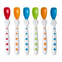NUK Gerber Graduates Rest Easy Spoons, Assorted, 6-Pack