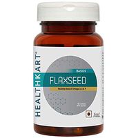 HealthKart Flaxseed Oil, 90 Capsules (Pack of 6)