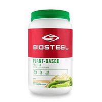 BioSteel Plant-Based Protein with Whole Grain Rice Protein, Pea Protein, and Hemp Protein, Natural, 825 Gram