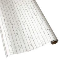 Caspari Birch in Silver Wrapping Paper, 2 Rolls, 2 Count