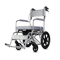 Xiao Jian Wheelchair - Aluminum Alloy Old Man Wheelchair Portable Chair Old Trolley with Seat Multifunction Folding Wheelchair