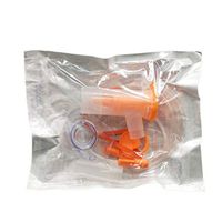 Coldcedar Atomizing mask Adult Oxygen mask Liquid Medicine Atomizer Adult Oxygen Mask Orange