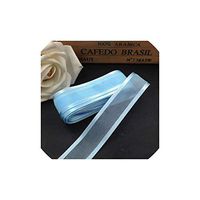5M 25mm Satin Edge Organza Ribbon for Wedding Party Decoration Handmade Ribbon Gift Wrapping Hair Bows DIY Christmas Ribbon,T08