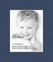 ArtToFrames MAT-167-15x18-Midnight Blue Custom Mat for Picture Frame with 11x14, 15x18, Deep