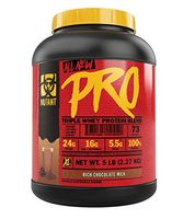 Mutant Pro – Triple Whey Protein Powder Supplement – Time-Released for Enhanced Amino Acid Absorption – Decadent Gourmet Flavors – 5 lbs – Rich Chocolate