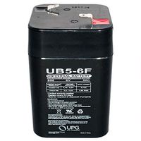 Universal Power Group UB650F Lantern 6V 5Ah Wheelchair Medical Mobility Sealed Lead Acid Battery