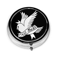 Lil Peep Cry Baby Pill Box,Portable Pill Box Gum Pill Box Medicine Tablet Holder Travel Pill Box