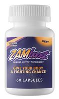 Zamboost Original (30 Day) Immune Support Supplement - Lactoferrin - Beta Glucan - Cold - FIU