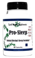 Pro - Sleep Natural Herbal Sleep Formula with Gaba, Valerian Root, Scullcap, Chamomile, Passion Flower, Magnolia Barc