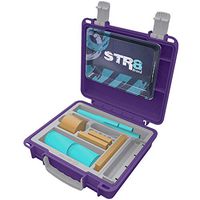 STR8 Brand - Smoking Roll Kit V3, Watertight, Smell Proof, Lockable, Travel Case (Purple)