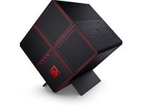 HP OMEN-X 900-010 Gaming Cube Desktop, Intel Core i7-6700K Quad-Core 4.0GHz, AMD Radeon RX480 4GB, 8GB DDR4, 1TB SATA + 256GB PCIe NVMe SSD, 802.11ac, Bluetooth, DVD-RW, Win10H (Renewed)
