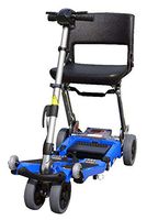 FreeRider USA Luggie Standard -Folding Mobility Scooter with Lithium-ion Battery for Adults and Seniors, Portable, Lightweight, Airline Approved, Blue