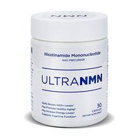 UltraNMN Nicotinamide Mononucleotide NAD+ Supplement,Vitamin B3 Family, 260 mg per Serving - NAD+ Precursor ?Help Promote DNA Repair,Boost Energy,Longevity,Improve Metabolism - 30 Capsules