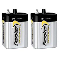 2 Pack Energizer Max 529 6V Lantern Battery