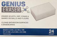 Genius Eraser Magic Cleaning Sponge, 24 Count