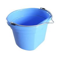 Qingdao Huatian Hand Truck 8 QT, Blue, Flat Sided Utility Bucket