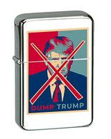 Hat Shark United States USA President Dump Donald Trump Election Voting 2020 Party White House Candidates Vector KGM Thunderbird Vintage Lighter - Your Choice of Moon Color - High Polish Chrome