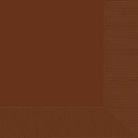 Chocolate Brown Luncheon Napkins Package of 50