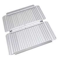 Folding Portable Wheelchair Ramp, Scooter Aluminum Ramp with Carry Handle and Travel Bag – 600 lb. Capacity,150CM