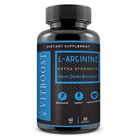 Extra Strength L Arginine 1200mg Nitric Oxide Supplement for Stamina, Muscle, Vascularity & Energy - Powerful N.O. Booster with L-Citrulline & Essential Amino Acids to Train Longer & Harder